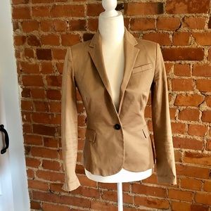 Zara Camel Casual Blazer